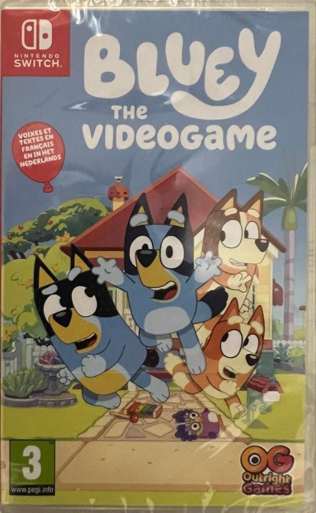 Bluey: The Videogame - Nintendo Switch, Nieuw verzegeld, Spelcomputers en Games, Avontuur en Actie, Nieuw, Eén computer, Ophalen of Verzenden