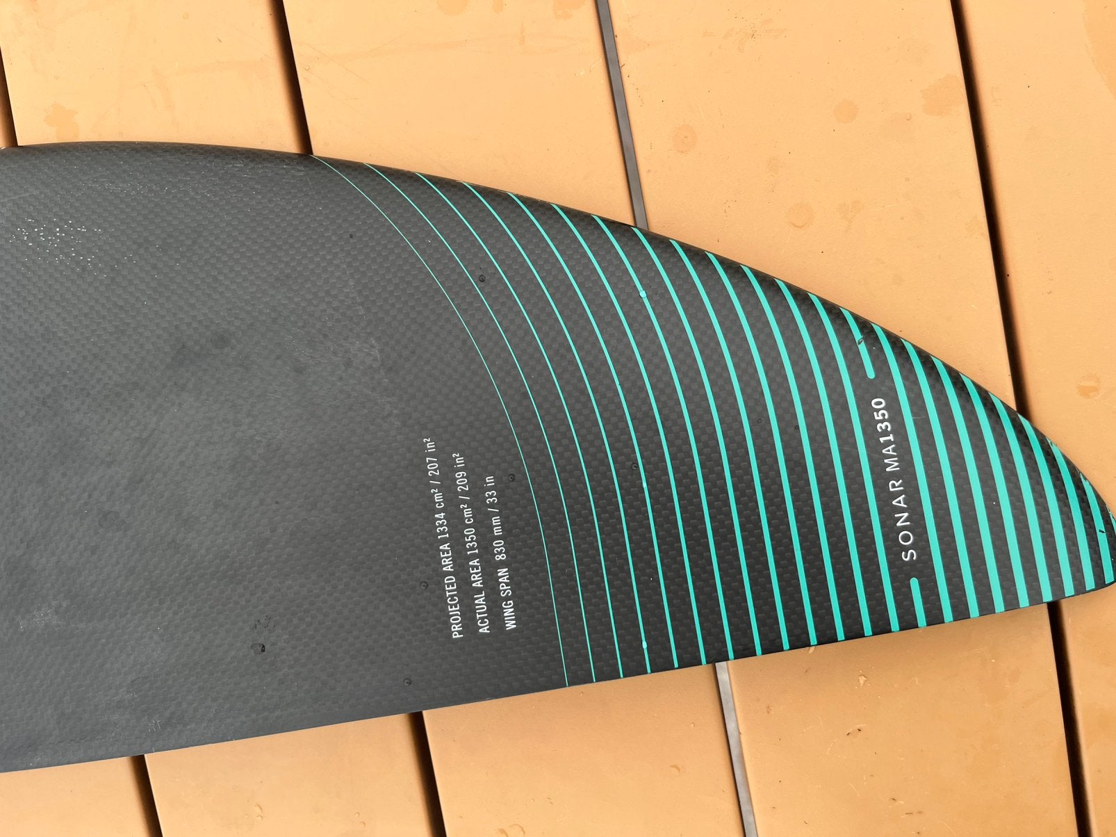North frontwing Sonar MA 1350, Watersport en Boten, Wingsurfen, Ophalen of Verzenden, Gebruikt, Wingsurf-hydrofoil