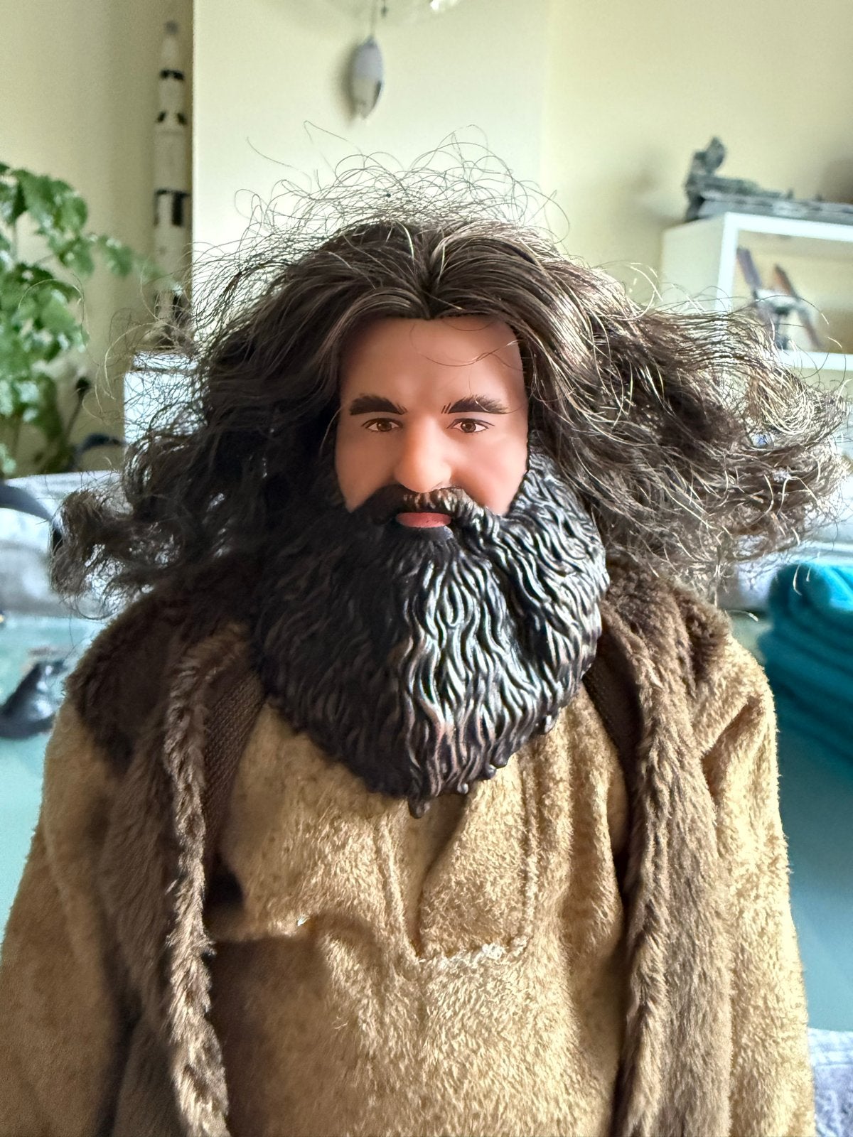 Harry Potter Hagrid pop - Mattel 2019, Ophalen of Verzenden, Zo goed als nieuw, Overige typen