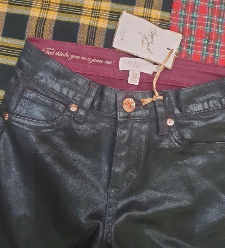 Nieuwe zwarte jeans Ted Baker maat 25, Ted Baker, Ophalen of Verzenden, Zwart