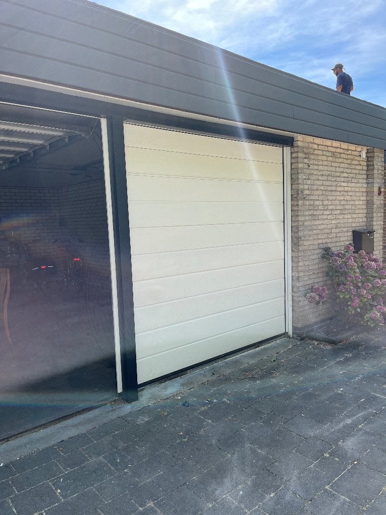 sektionaaldeur, Ophalen, Gebruikt, Garagedeur, Metaal