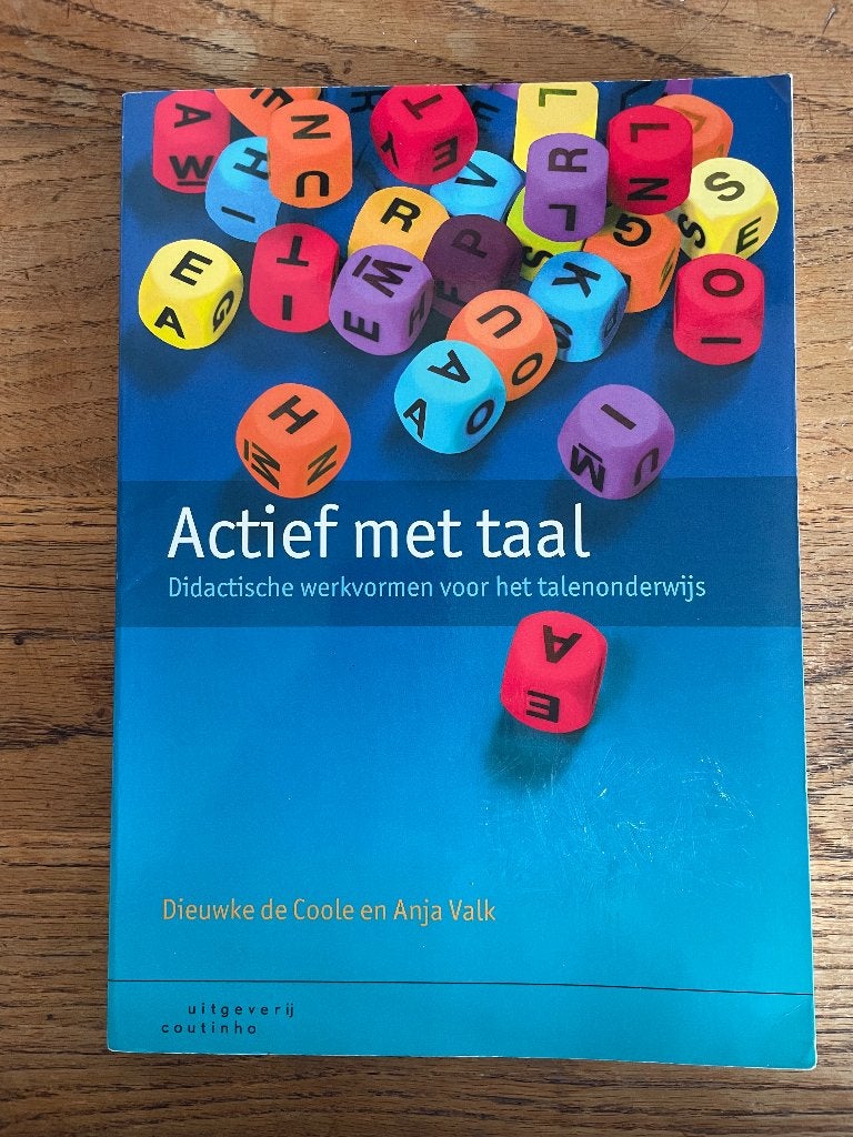 Actief met taal, Gelezen, Alpha, HBO, Uitgeverij Coutinho