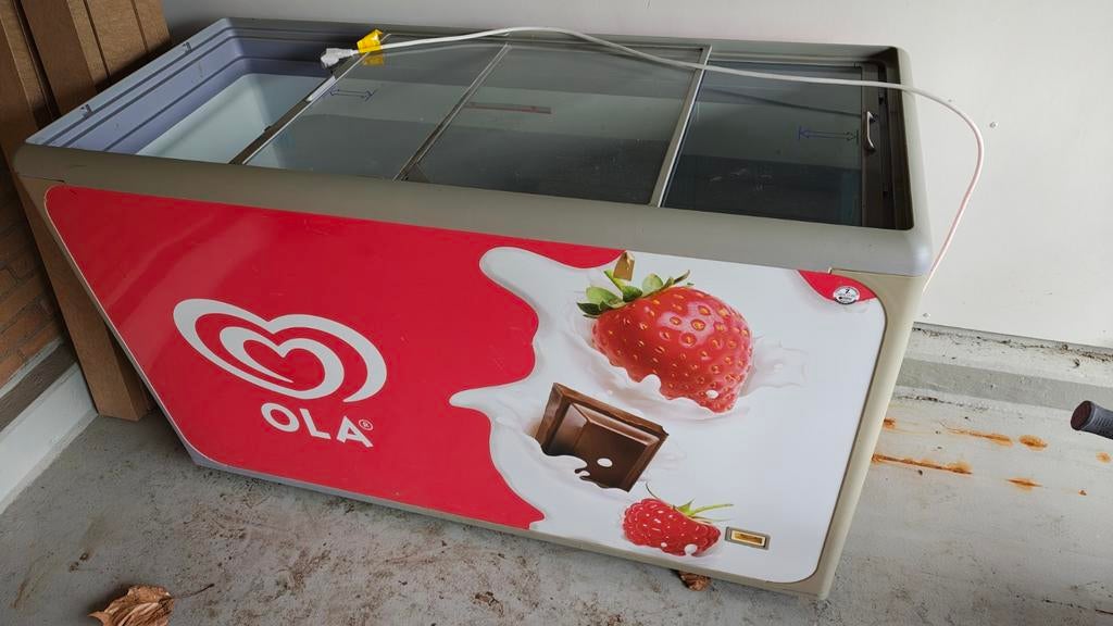 Professionele vrieskist - Ola/Nestle, Witgoed en Apparatuur, Vriezers en Diepvrieskisten, Vrieskist, Gebruikt, Vrijstaand, 90 cm of meer