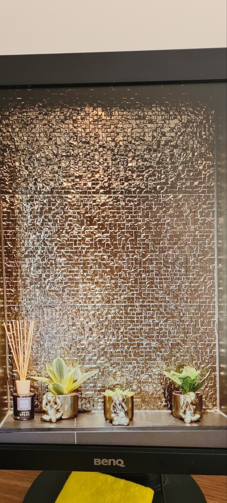 Wandtegels mozaic goud, Doe-het-zelf en Verbouw, Zo goed als nieuw, Minder dan 5 m², Wandtegels, Keramiek