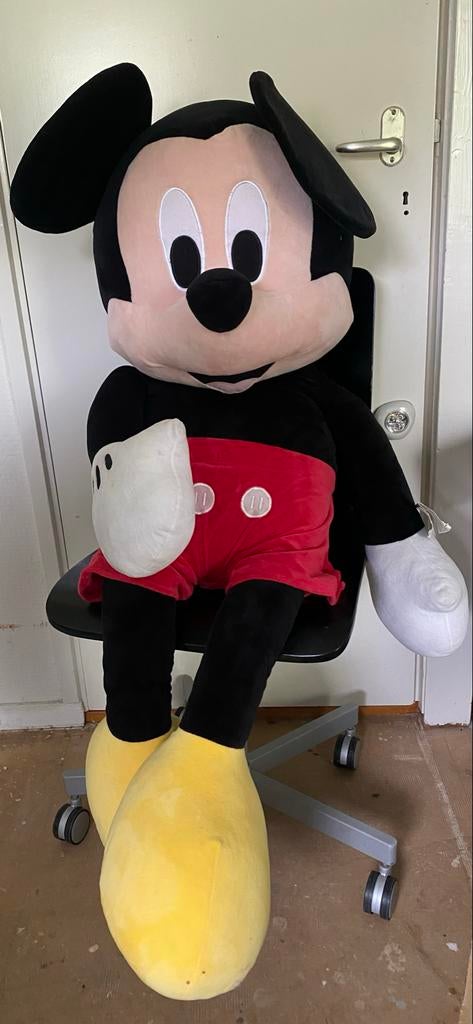 Grote Mickey Mouse Knuffel  Disney, Kinderen en Baby's, Speelgoed | Knuffels en Pluche, Ophalen, Muis, Disney, Disney