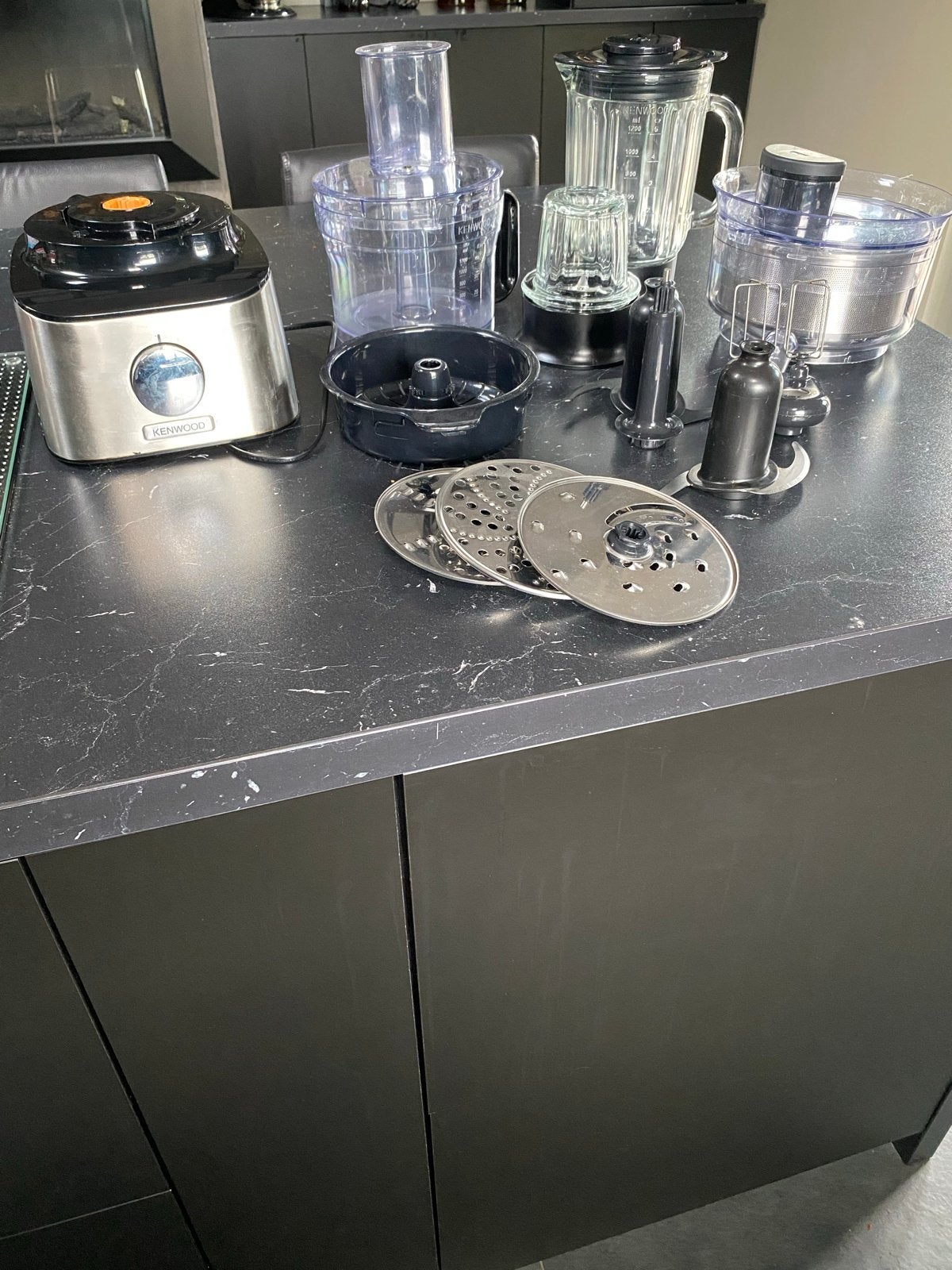 Kenwood Multipro Compact Foodprocessor FDM30, Witgoed en Apparatuur, Keukenmixers, 1 tot 2 liter, Ophalen of Verzenden, Gebruikt