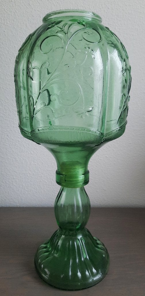 groene Empoli kandelaar 34 cm, Ophalen of Verzenden