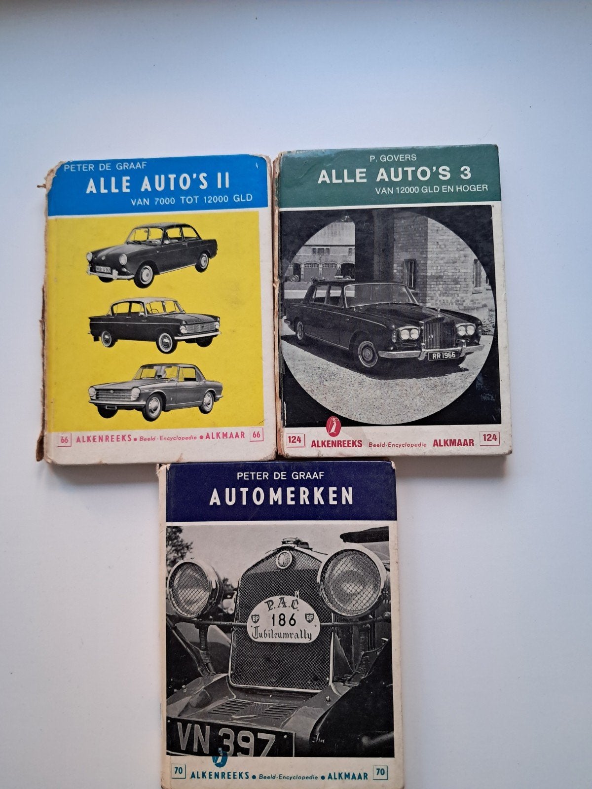 Automerken boekjes - Alkenreeks nr 66, 70 & 124., Ophalen of Verzenden, Gelezen, Algemeen