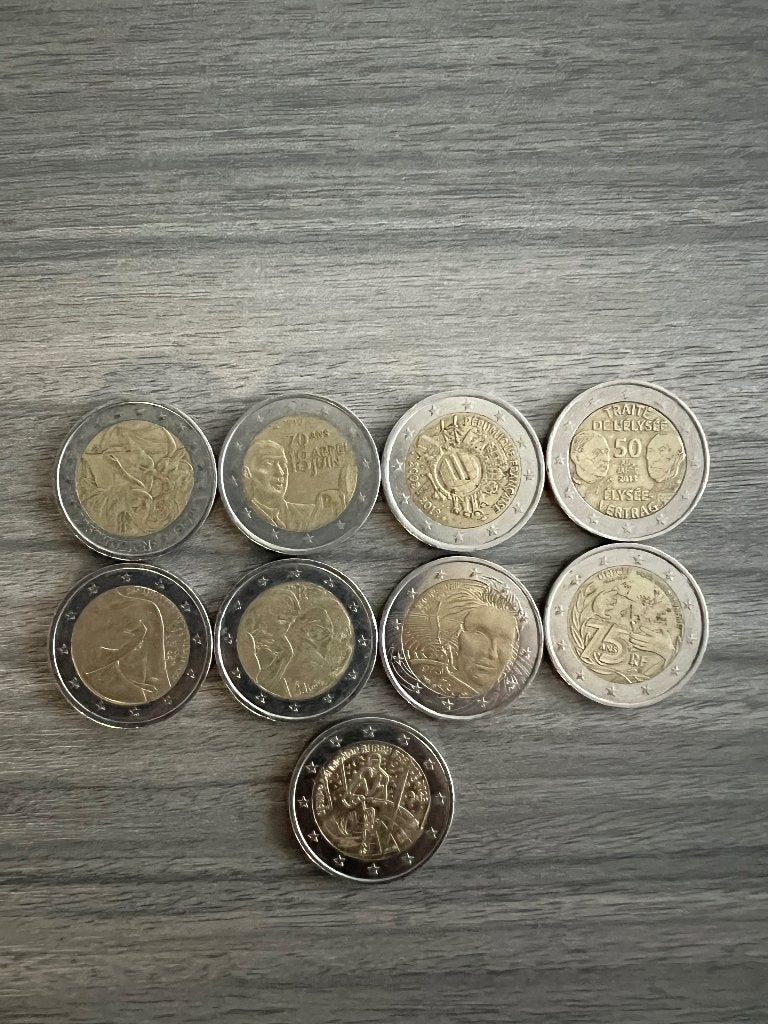 2 euro munten frankrijk, Ophalen of Verzenden, Frankrijk, 2 euro
