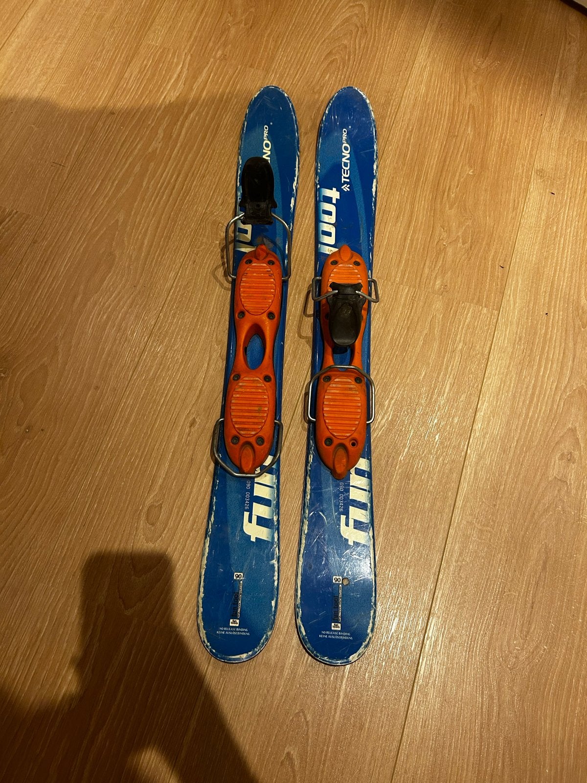 Volwassen ski's 90cm - Fun Tool Tecno Pro, Gebruikt, Skiën, Minder dan 100 cm, Ski's