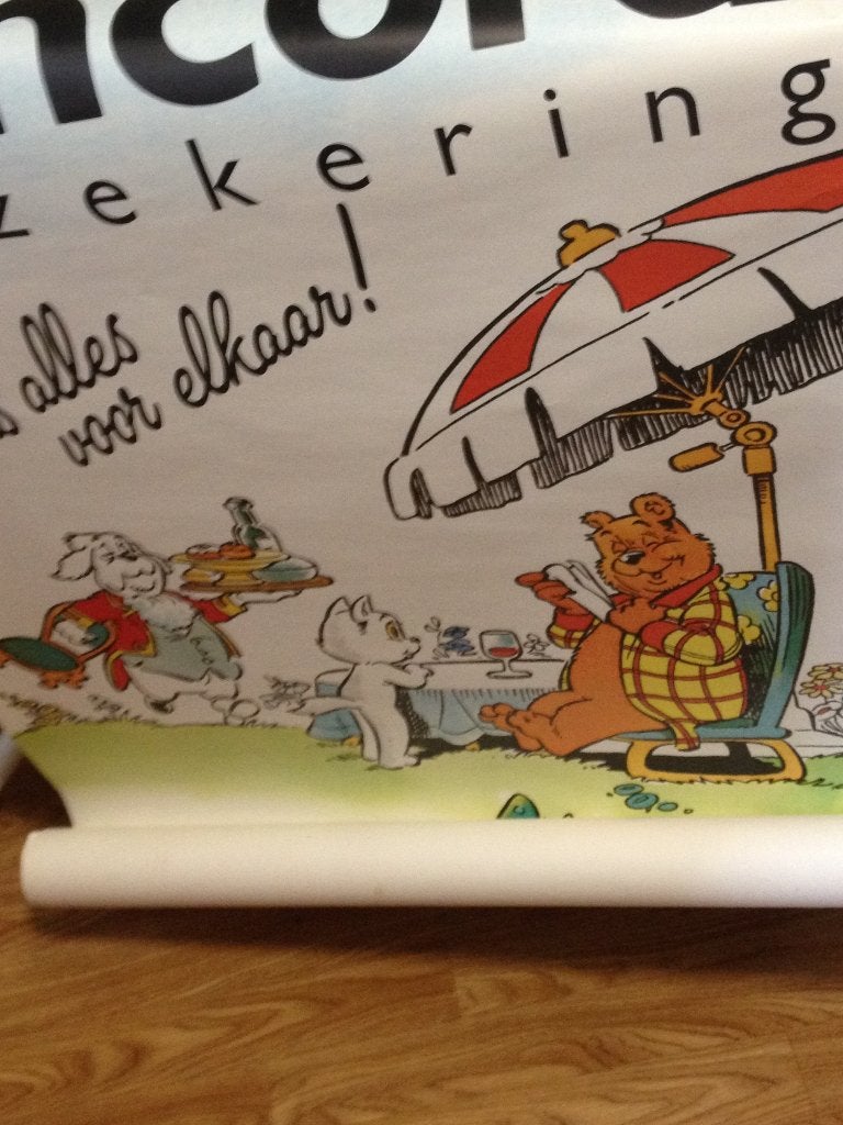 9 posters van de heer Bommel, Verzenden, Vierkant, Zo goed als nieuw, A1 t/m A3