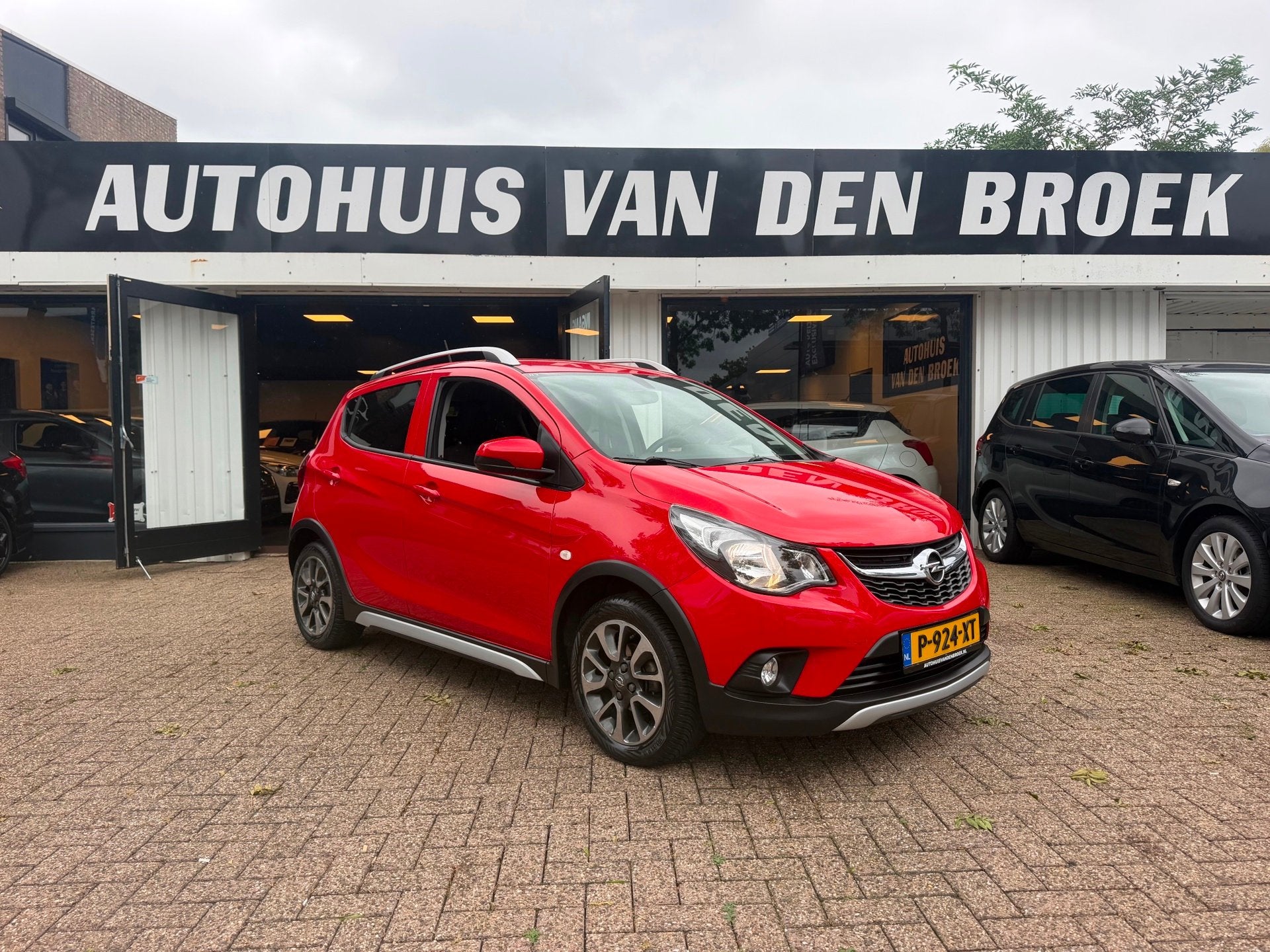 Opel KARL 1.0 Rocks Edition|Airco|Navi|Cruise|Carplay|Pdc|Lm, Stof, Gebruikt, Bedrijf, Handgeschakeld