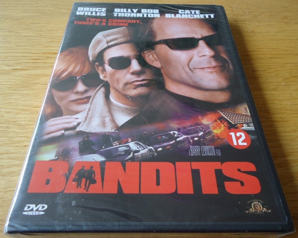 Te koop de nieuwe originele DVD Bandits met Bruce Willis., Engels, Bonusmateriaal, Ophalen of Verzenden, Nieuw in verpakking