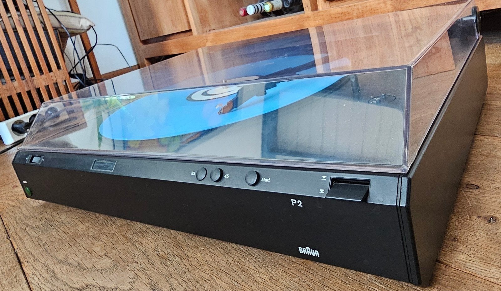 Braun Atelier P2 Design by Dieter Rams, zeer goede staat, Audio, Tv en Foto, Platenspelers, Overige merken, Automatisch, Refurbished