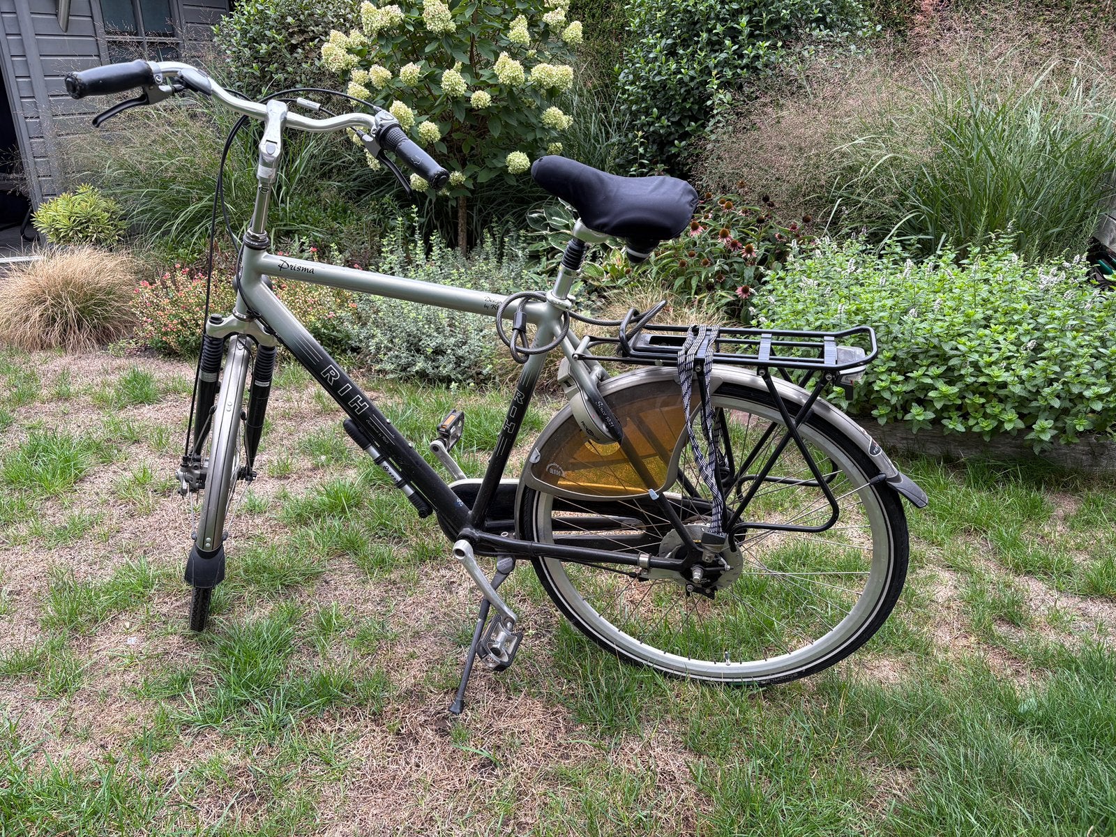 RIH heren fiets Prisma 56cm, Fietsen en Brommers, Fietsen | Heren | Herenfietsen, Gebruikt, Versnellingen, Schijfrem, 53 tot 57 cm