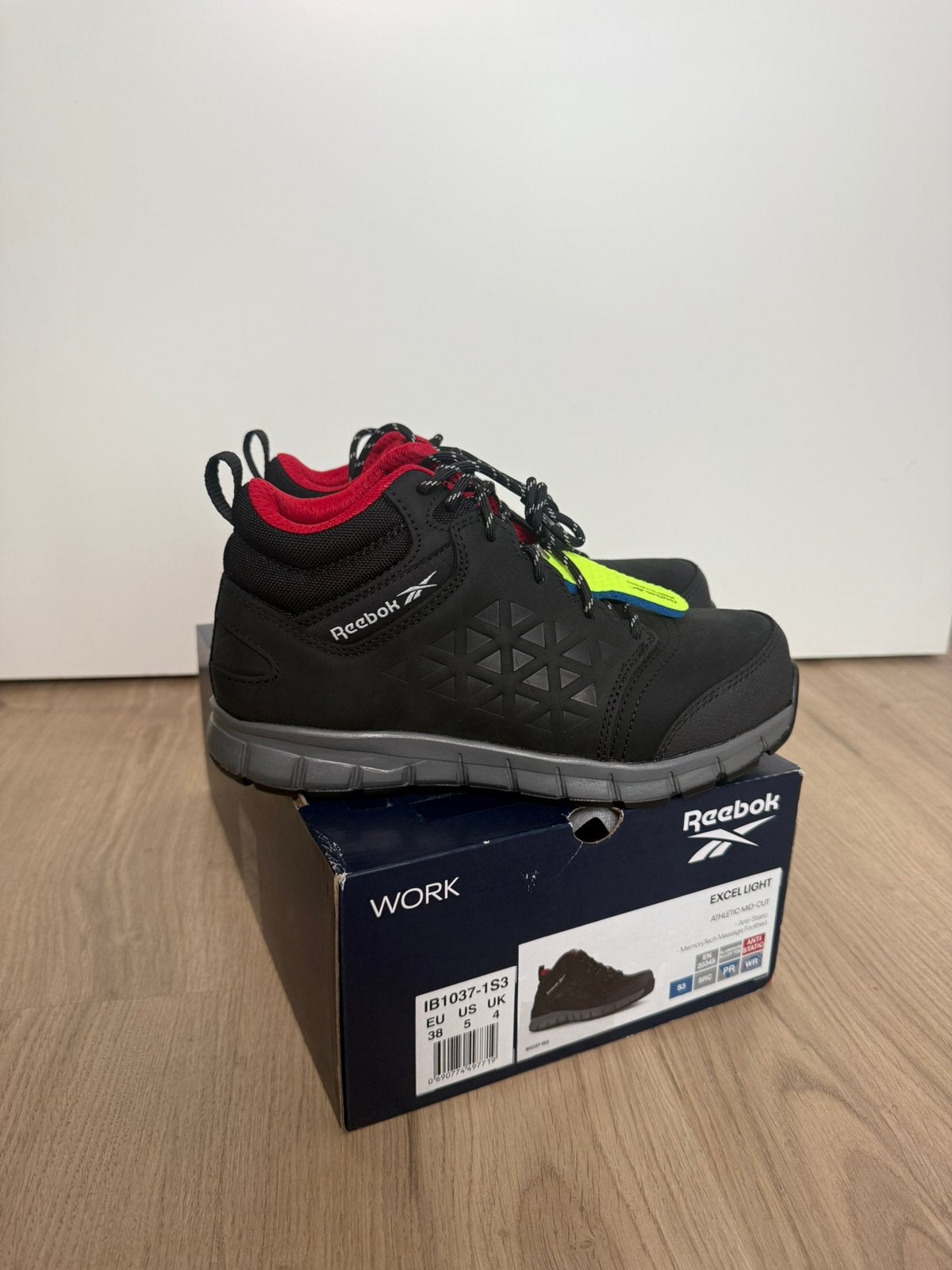 Veiligheidsschoenen Reebok Work Excel Light 1037-1 S3, Ophalen of Verzenden, Nieuw