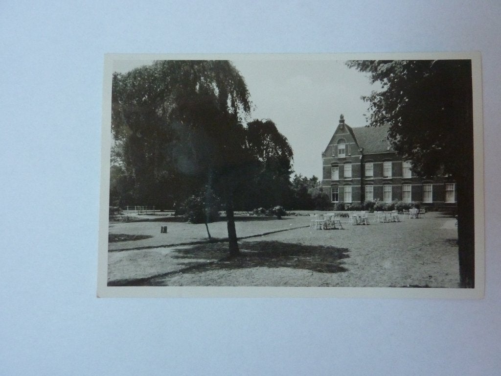 Tuin Retraitehuis Seppe Bosschenhoofd 1960, Verzamelen, Ophalen of Verzenden, 1960 tot 1980, Gelopen, Noord-Brabant