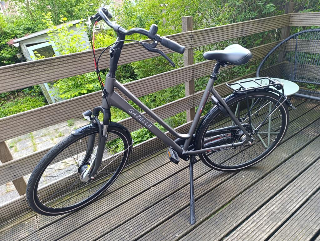 Gazelle Vento C7 Damesfiets - Zo goed als nieuw, Velgrem, Versnellingen, Zo goed als nieuw, Gazelle