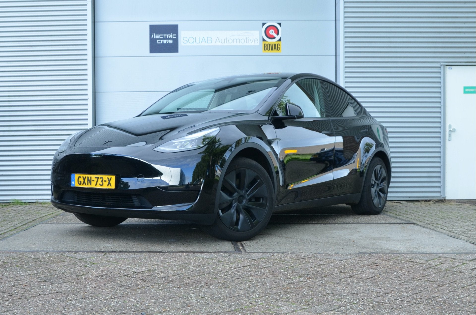 Tesla Model Y Long Range RWD 75 kWh AutoPilot4.0 (FSD 99,- p, Auto's, Automaat, Achterwielaandrijving, Zwart, Zwart