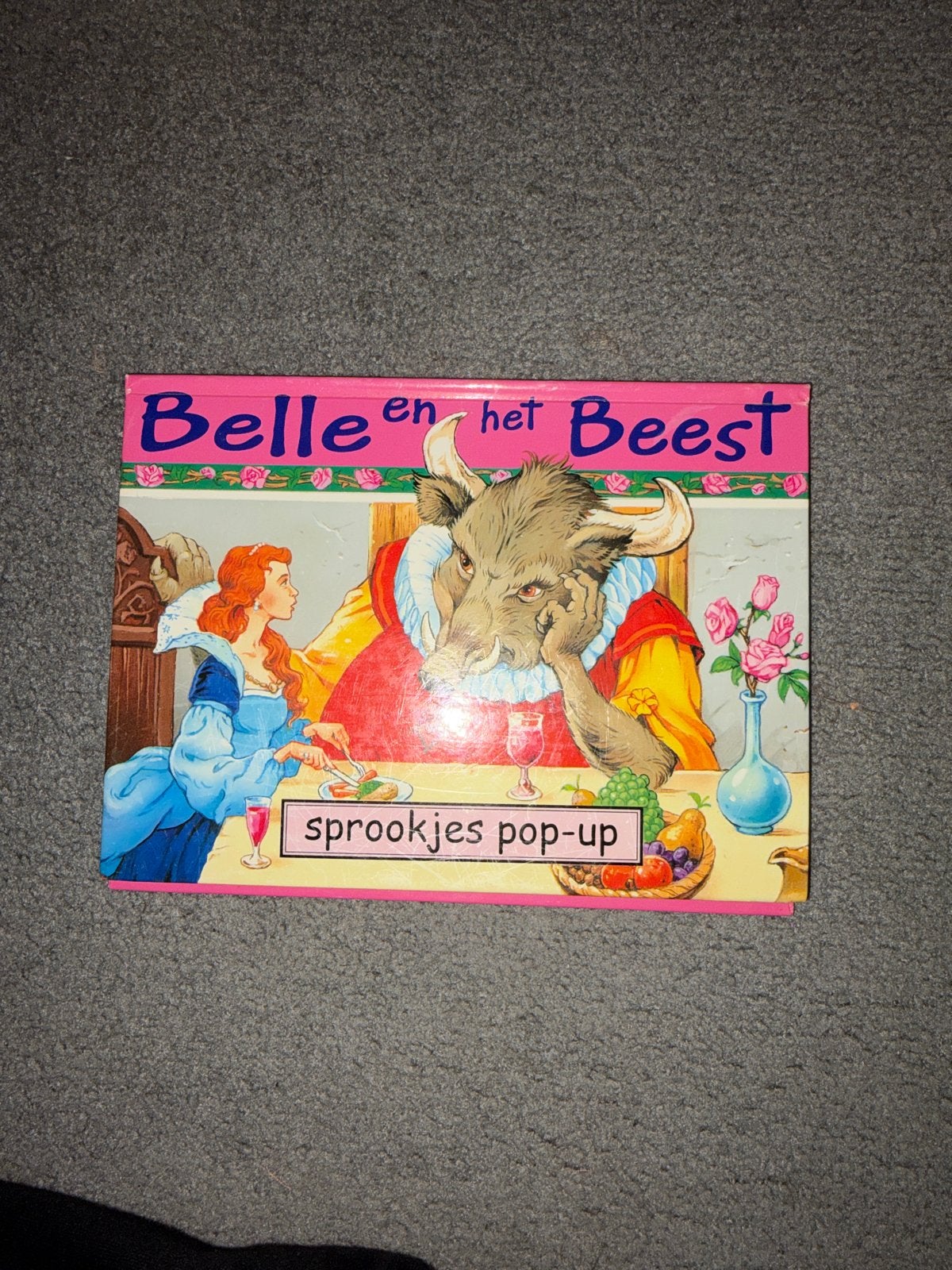 Belle en het Beest Sprookjes Pop-Up Boek, Boeken, Ophalen, Zo goed als nieuw