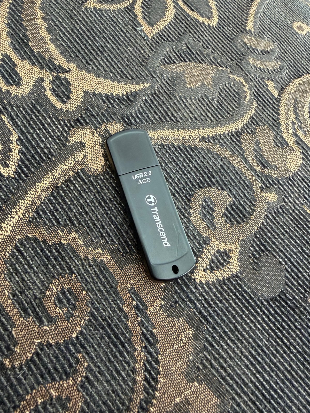 Transcend USB 2.0 4GB USB-stick, Computers en Software, USB Sticks, Ophalen of Verzenden, Gebruikt, 4 GB
