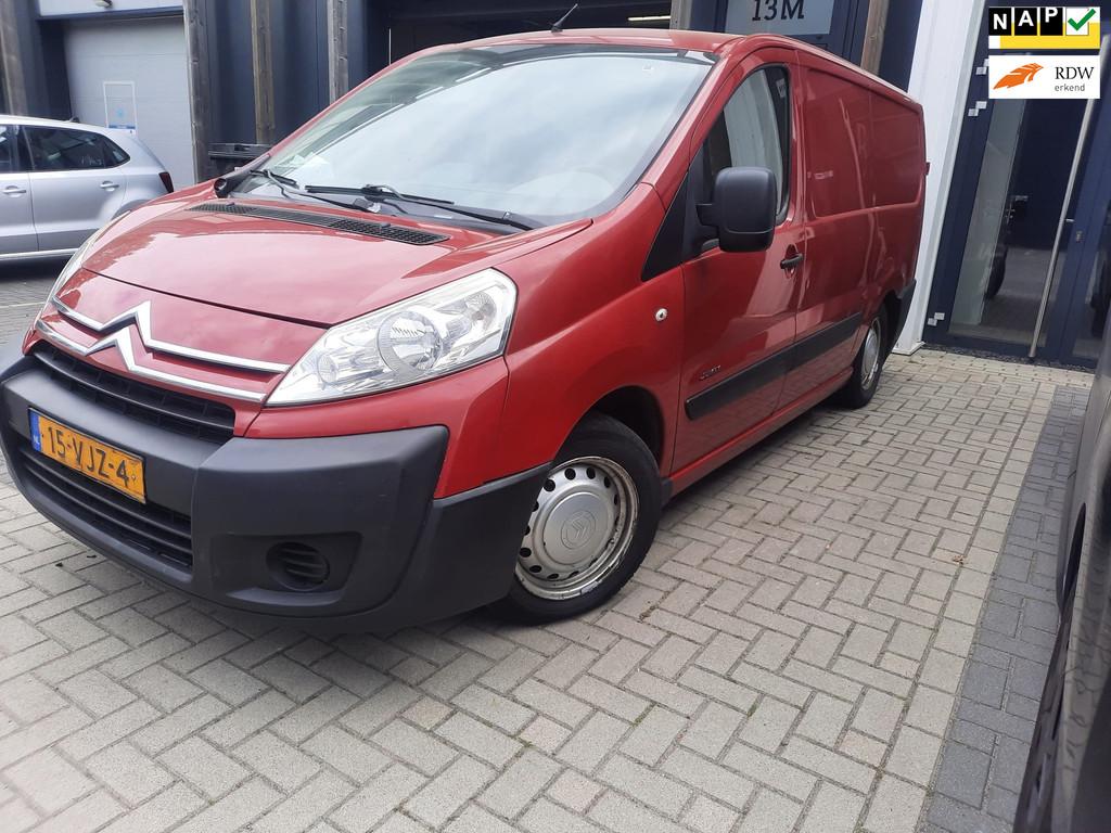 Citroen Jumpy 12 2.0 HDIF L2 H1 Airco Cruise MOTOR DEFECT, Voorwielaandrijving, Stof, Gebruikt, Zwart