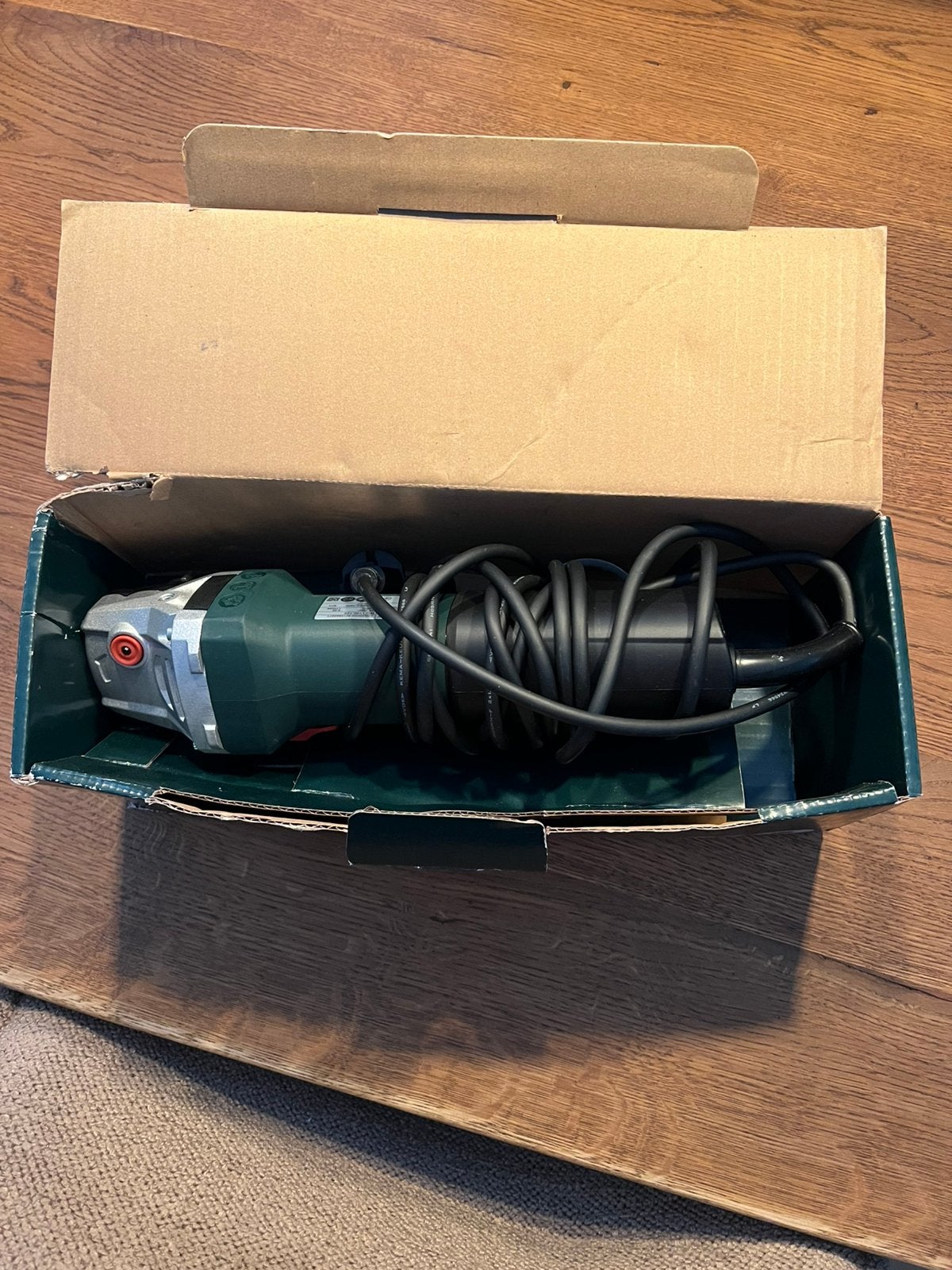 Metabo haakseslijper, Ophalen, Zo goed als nieuw, 1000 watt of meer, Haakse handslijpmachine