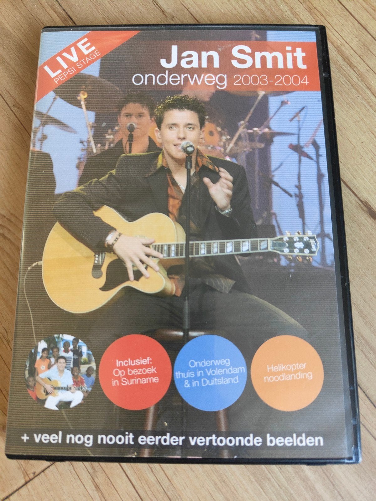 Jan Smit Onderweg 2003-2004 Live DVD - Inclusief Bonus, Alle leeftijden, Ophalen of Verzenden, Gebruikt, Muziek en Concerten