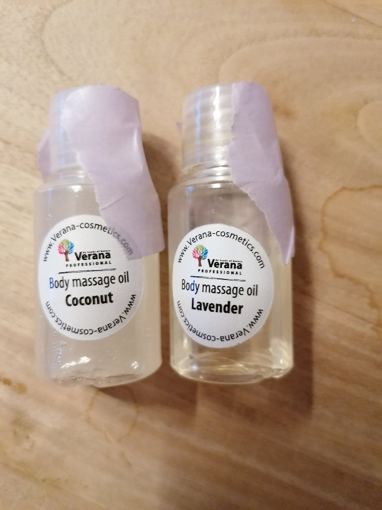 Verana massage-oliepotjes, Ophalen of Verzenden, Zo goed als nieuw, Olie of Lotion