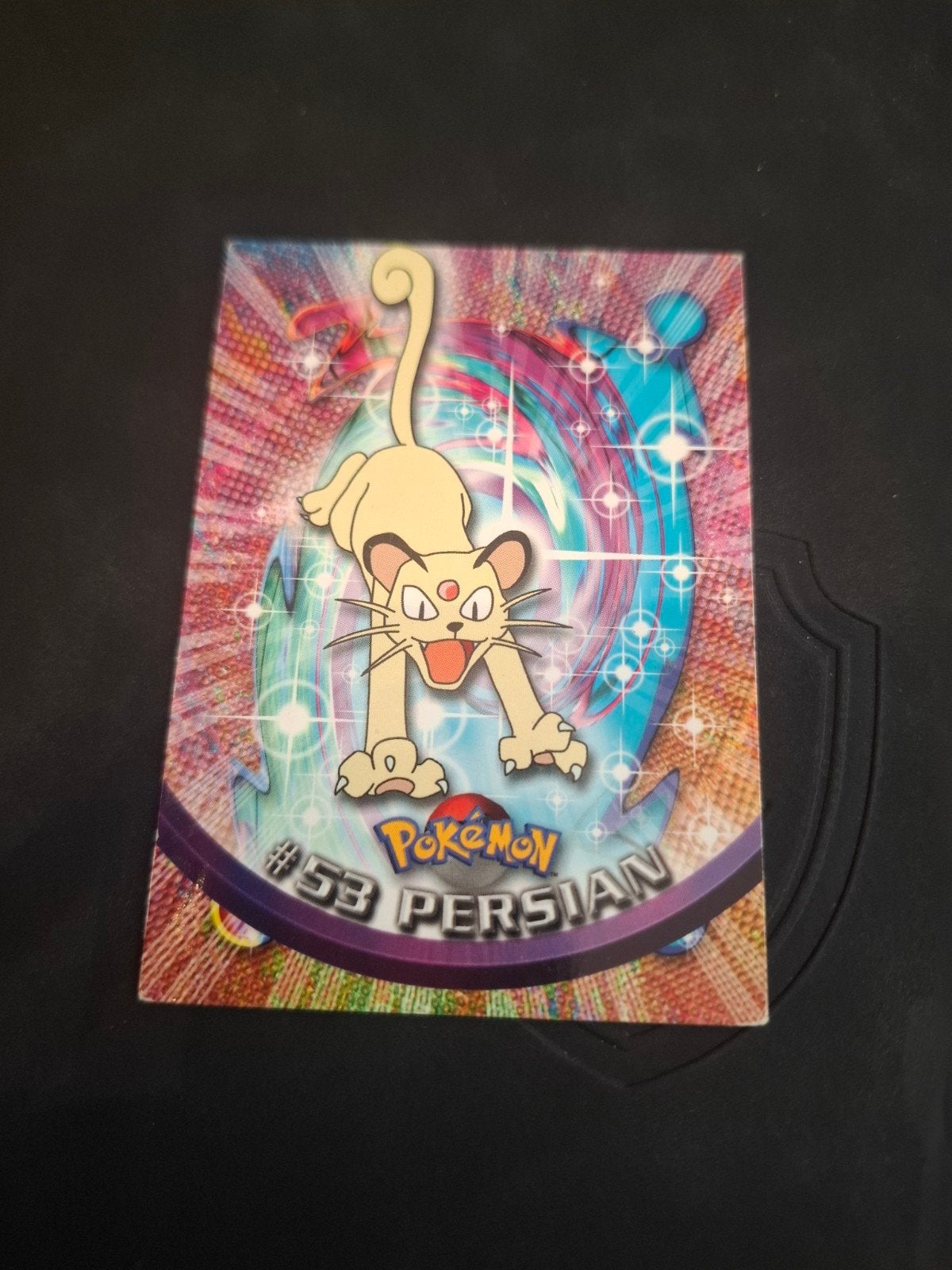 Pokémon Topps TV Animation Edition #53 Persian, Ophalen of Verzenden, Zo goed als nieuw, Losse kaart