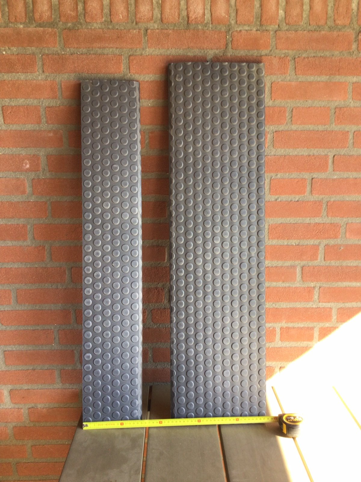2x gummy ramp / drempel hulp, Diversen, Rolstoelen, Ophalen, Zo goed als nieuw