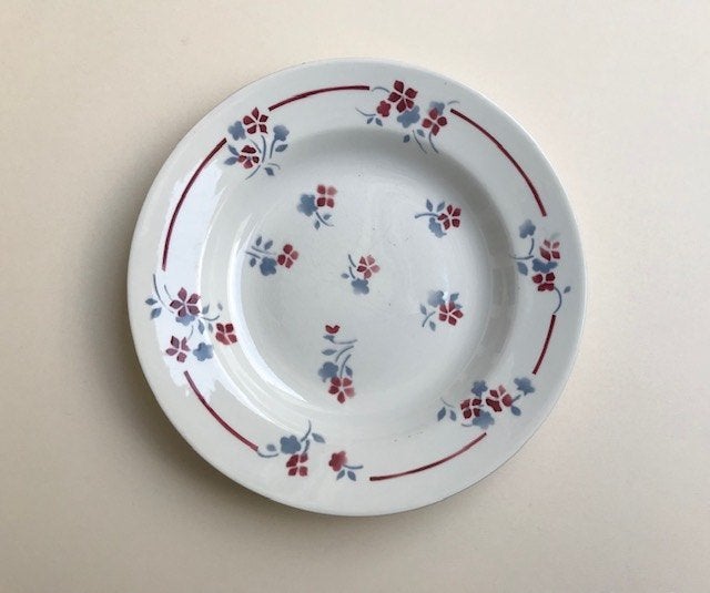 Ceranord Saint Amand Senlis diep bord 1940, Antiek en Kunst, Antiek | Servies los, Ophalen of Verzenden