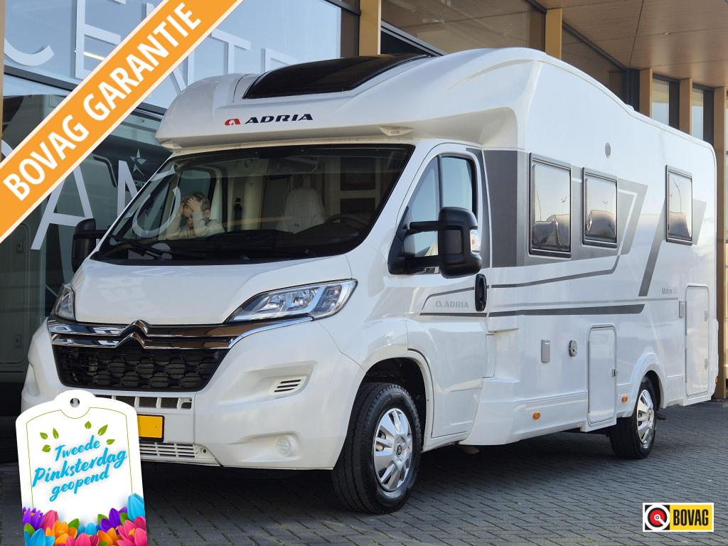 Adria Matrix 640 DC FACE TO FACE QUEENSBED BOVAG, Caravans en Kamperen, Ringverwarming, Fiat, Luifel, 7 tot 8 meter