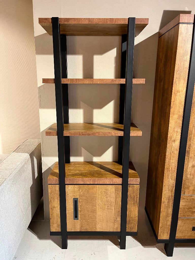 Boekenkast Borneo, Ophalen, Met deur(en), 200 cm of meer, Nieuw