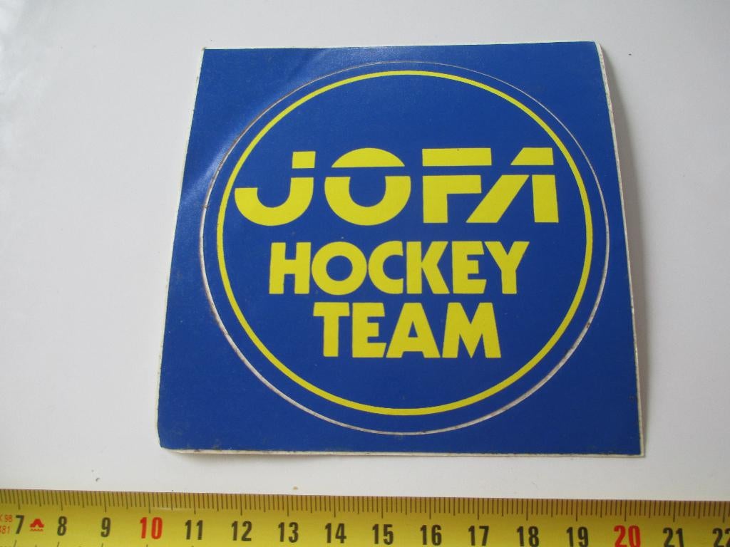 sticker JOFA Hocky Team, Ophalen, Zo goed als nieuw