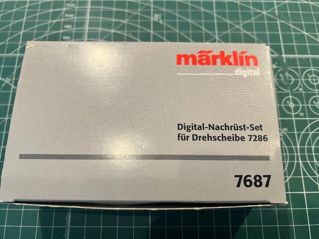 Marklin 7687 digitale ombouwset voor draaischijf (7686), Wisselstroom, Overige typen, Ophalen of Verzenden, Zo goed als nieuw