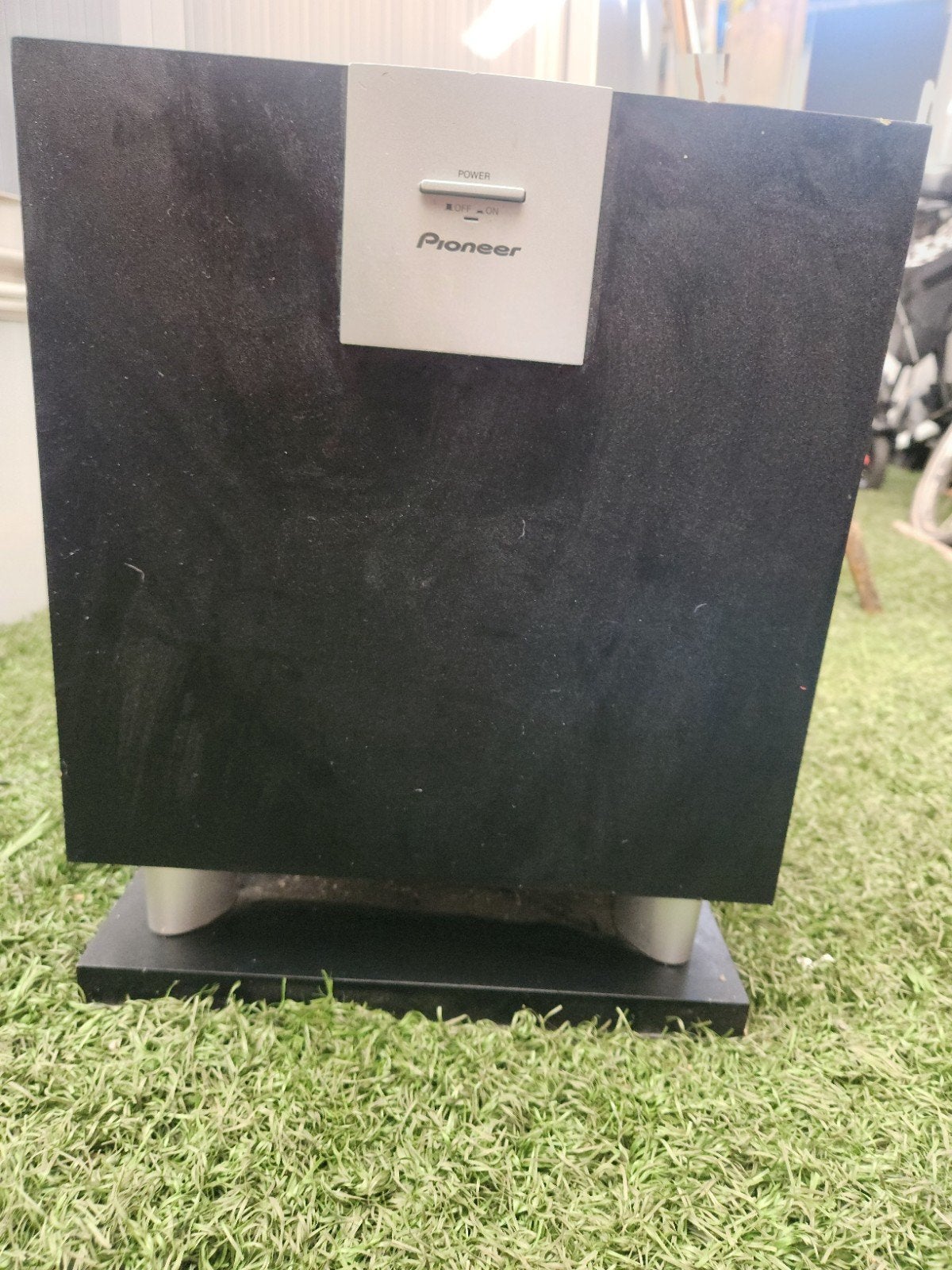 Pioneer S-W90S Powered Subwoofer - 80W, Overige merken, Gebruikt, Subwoofer, Ophalen of Verzenden