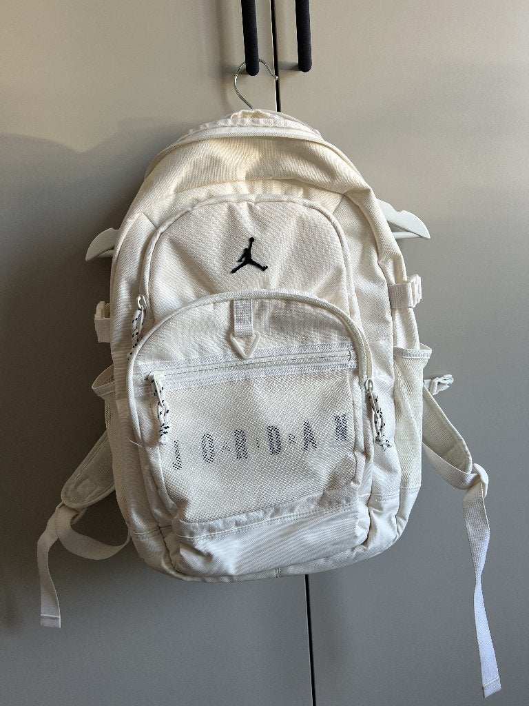Nike Jordan Rugtas - Pale Ivory, 30 tot 40 cm, Rugtas, Beige, 40 tot 50 cm
