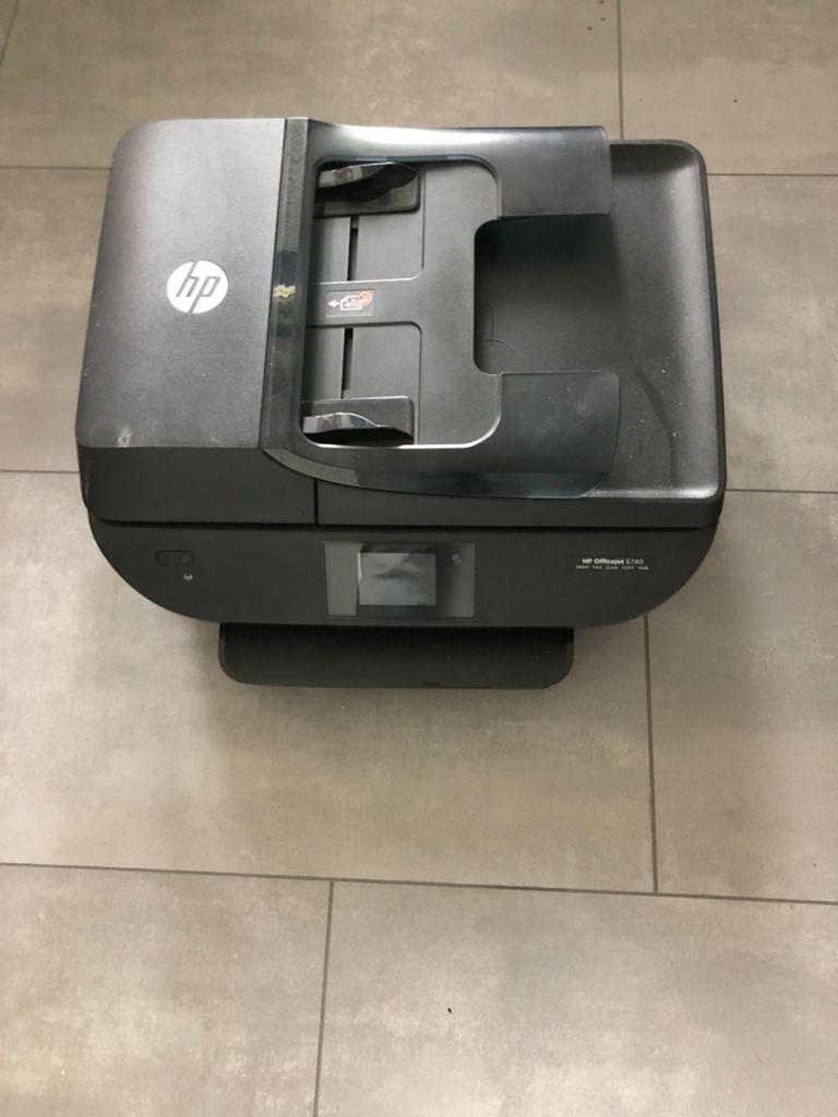 Printer HP Officejet 5740, Ophalen