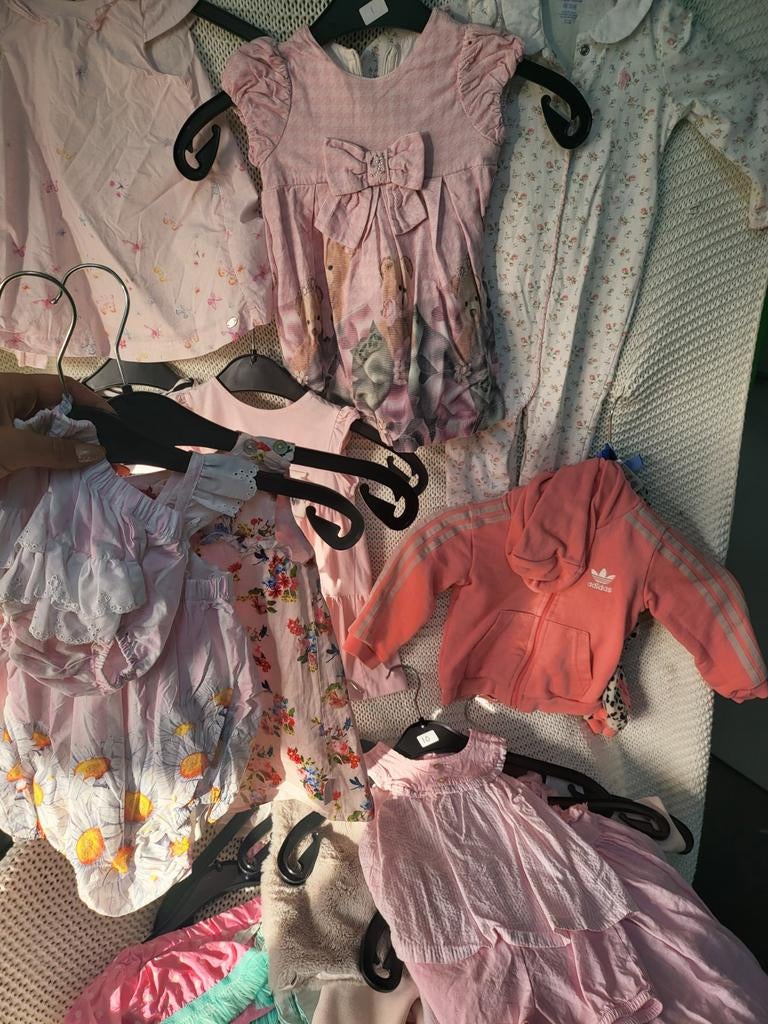 Pakket maat 74 merkkleding Mix design merken meisjes partij, Kinderen en Baby's, Ophalen of Verzenden, Meisje