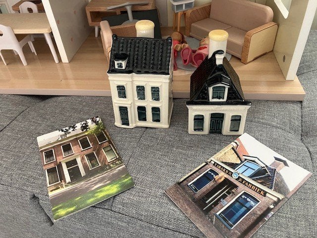Klm huisjes 98 en 99 ........... 25 en 30 euro per stuk, Verzamelen, KLM Huisjes, Ophalen, Nieuw, 81 t/m 91, Gevuld