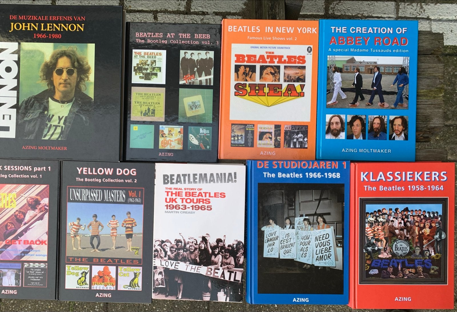 12 Beatles Boeken - Diverse Uitgaven Azing Moltmaker., Ophalen of Verzenden, Zo goed als nieuw, Nederland