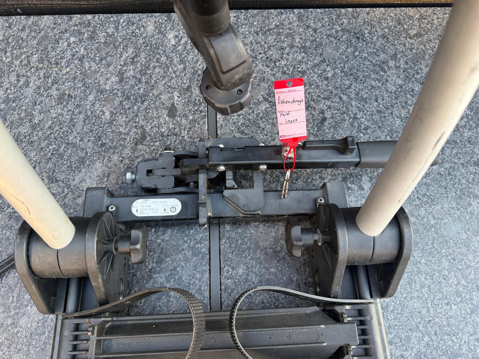 Fietsendrager Westfalia bikelander, Auto diversen, Ophalen, Zo goed als nieuw, 2 fietsen, Trekhaakdrager