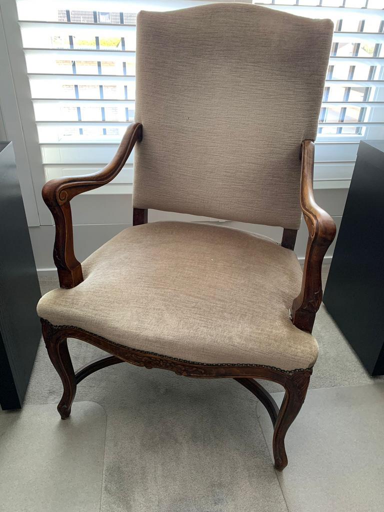 Brocante oma’s stoel,antieke stoel, Antiek en Kunst, Antiek | Meubels | Stoelen en Banken, Ophalen