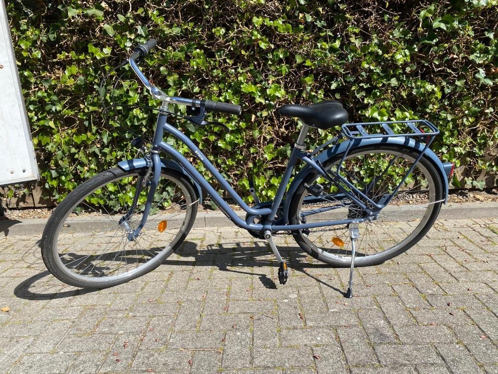 B’twin damesfiets, Fietsen en Brommers, Fietsen | Dames | Damesfietsen, 47 tot 50 cm, Versnellingen, Zo goed als nieuw, Ophalen