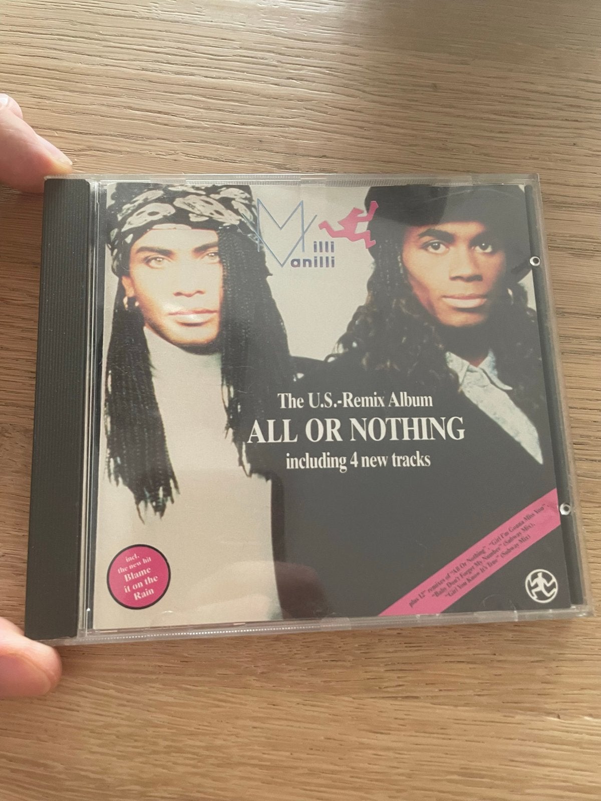 Milli Vanilli - All or Nothing (US Remix Album) CD, Pop, Ophalen of Verzenden, Zo goed als nieuw, Inclusief doosje