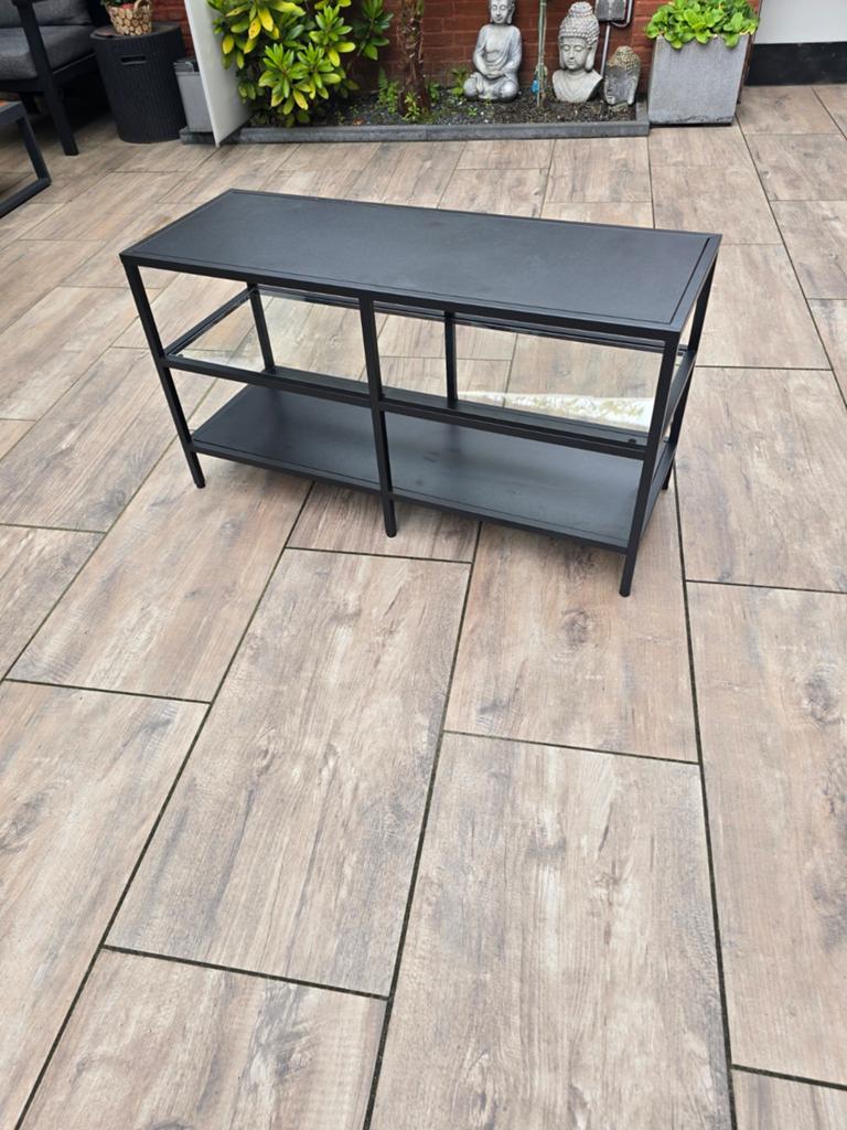 Ikea vitsjo tv meubel in bijna nieuwstaat, Huis en Inrichting, Kasten | Televisiemeubels, Ophalen, Gebruikt, Modern, Industrieel