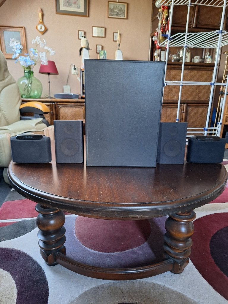 Kenwood 5.1 Surround Sound Systeem met Subwoofer, Ophalen, 60 tot 120 watt, Surroundset, Jamo
