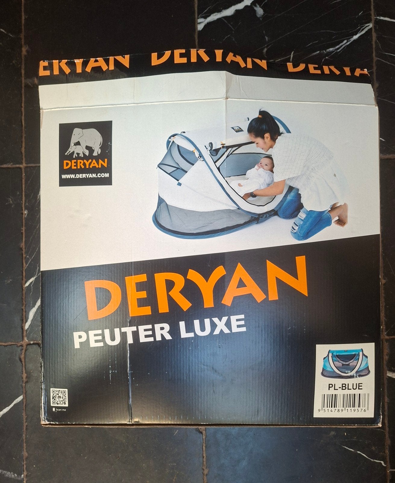 Deryan peuter luxe tentje/reisbedje, Caravans en Kamperen, Tenten, Ophalen, Zo goed als nieuw, Tot en met 2