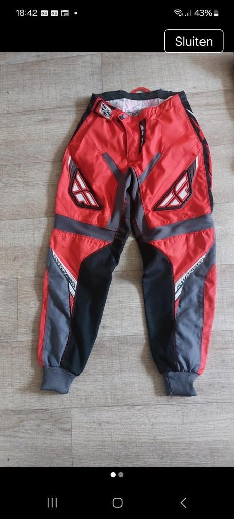 Fietscross BMX Broek Maat 32 - Zo goed als nieuw, Ophalen of Verzenden, Zo goed als nieuw